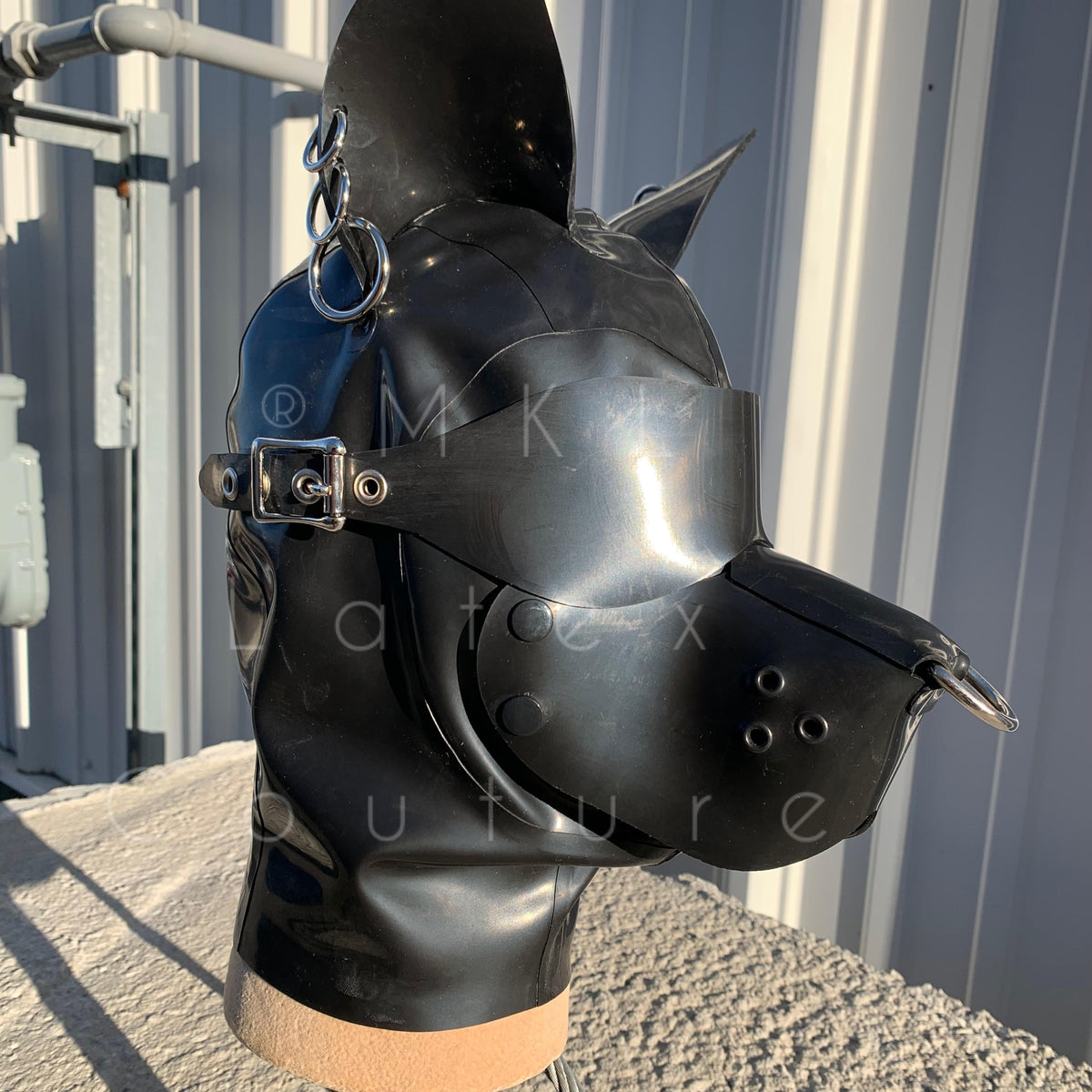 Buckles/Blinfold/MouthCover on your MKL hood