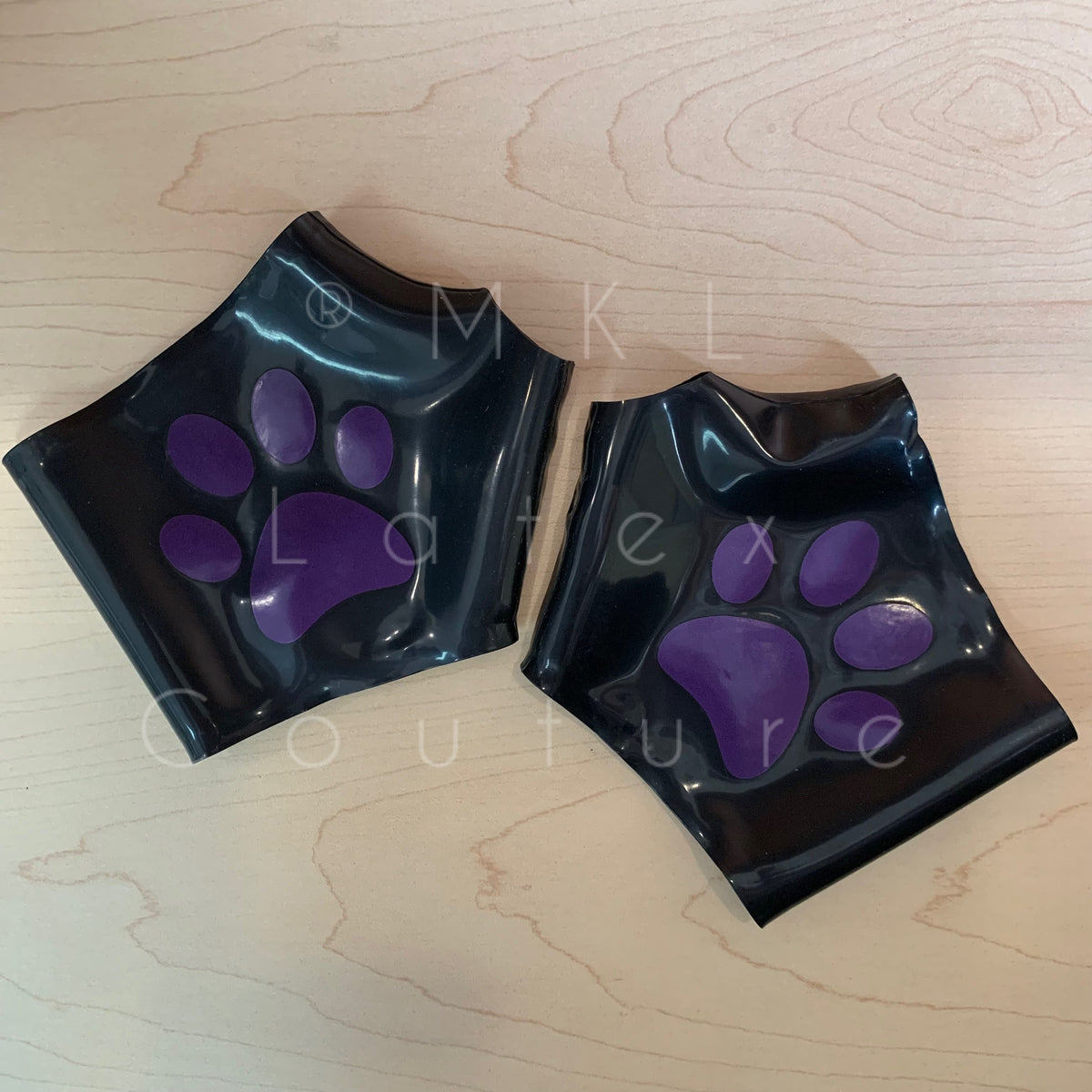 Cat Paws Latex Gauntlets