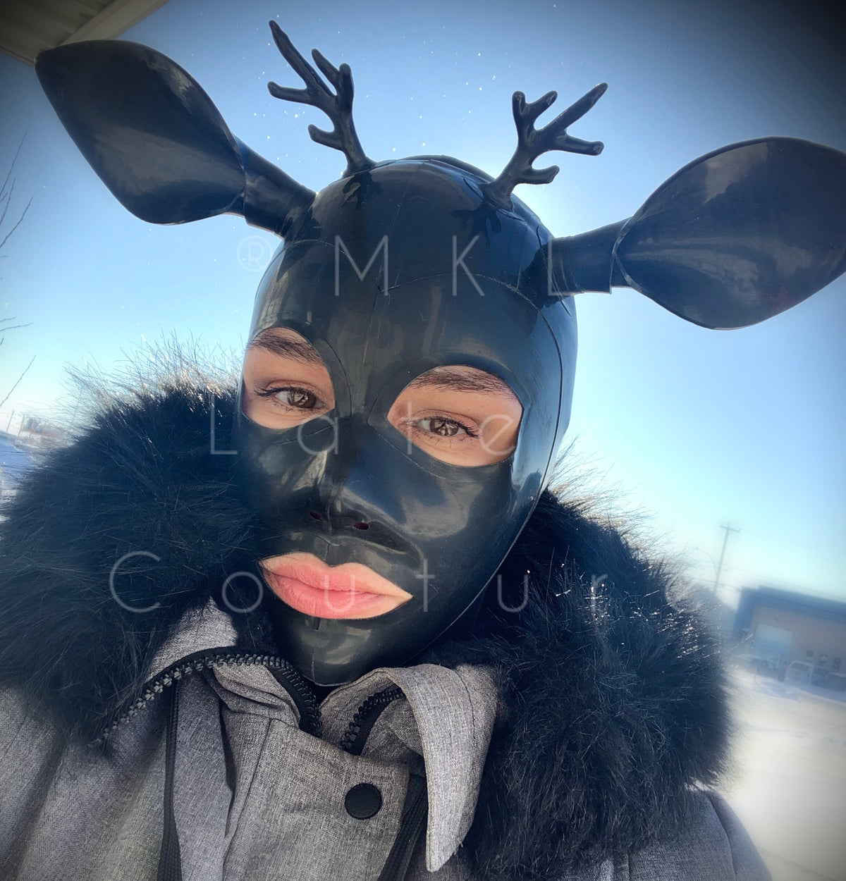 Deer Latex Hood