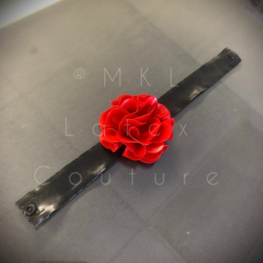 Flower Latex Choker