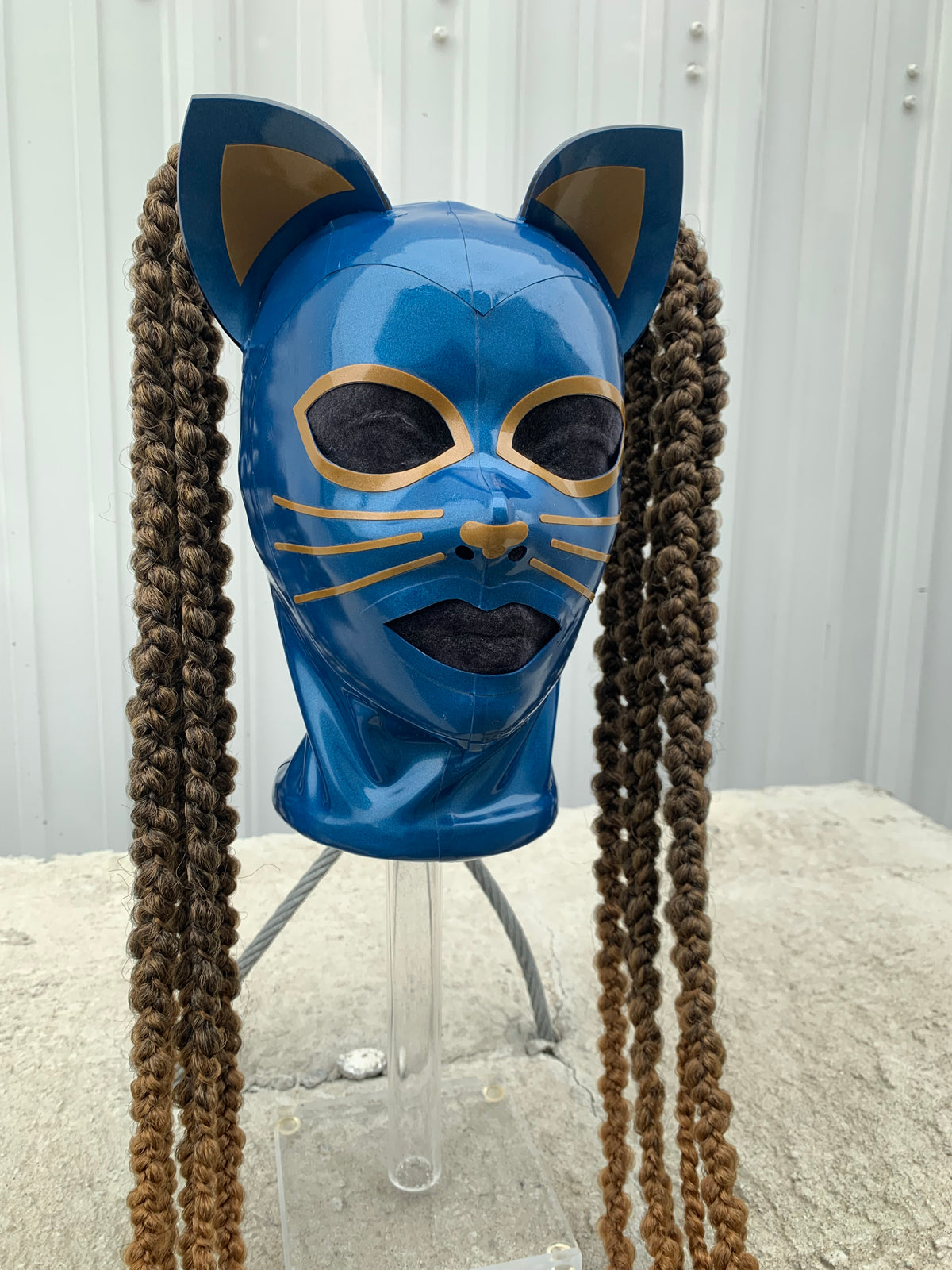 Kitty Latex Hood