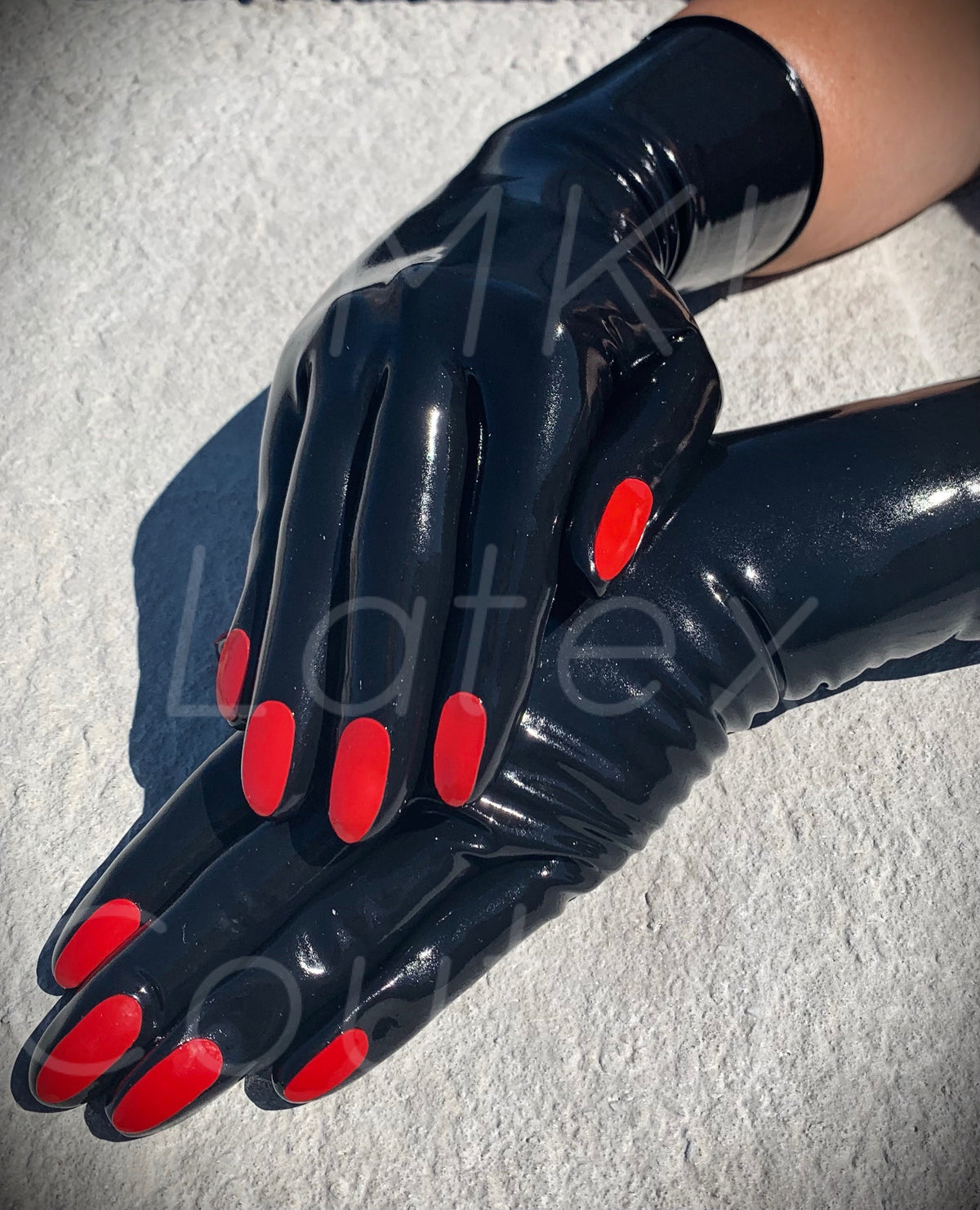 Manicured Latex Gloves