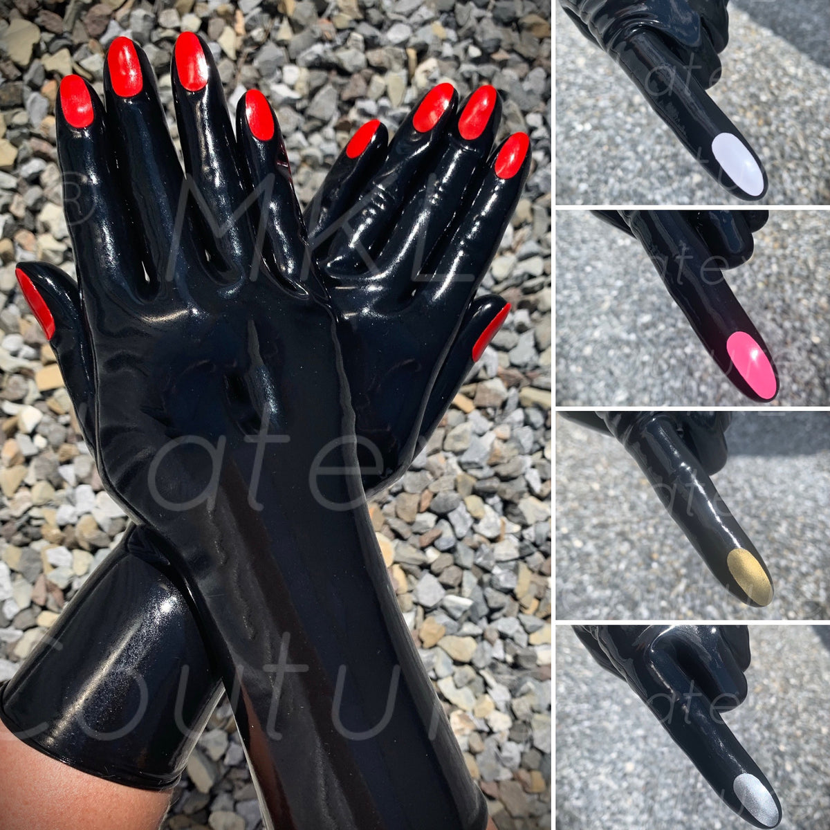 Manicured Latex Gloves