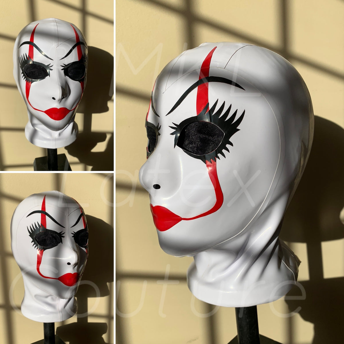 Latex hood Penny cosplay it red balloon