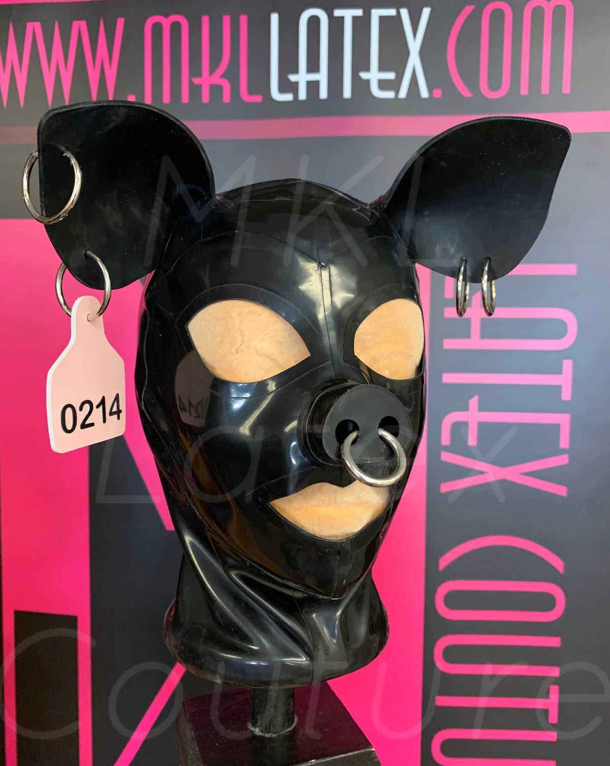 Piggy Latex Hood