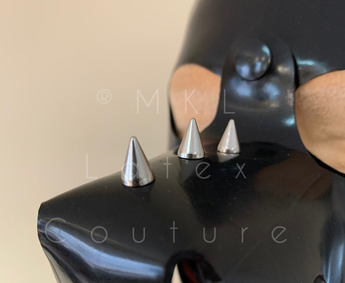 Spike muzzle latex hood