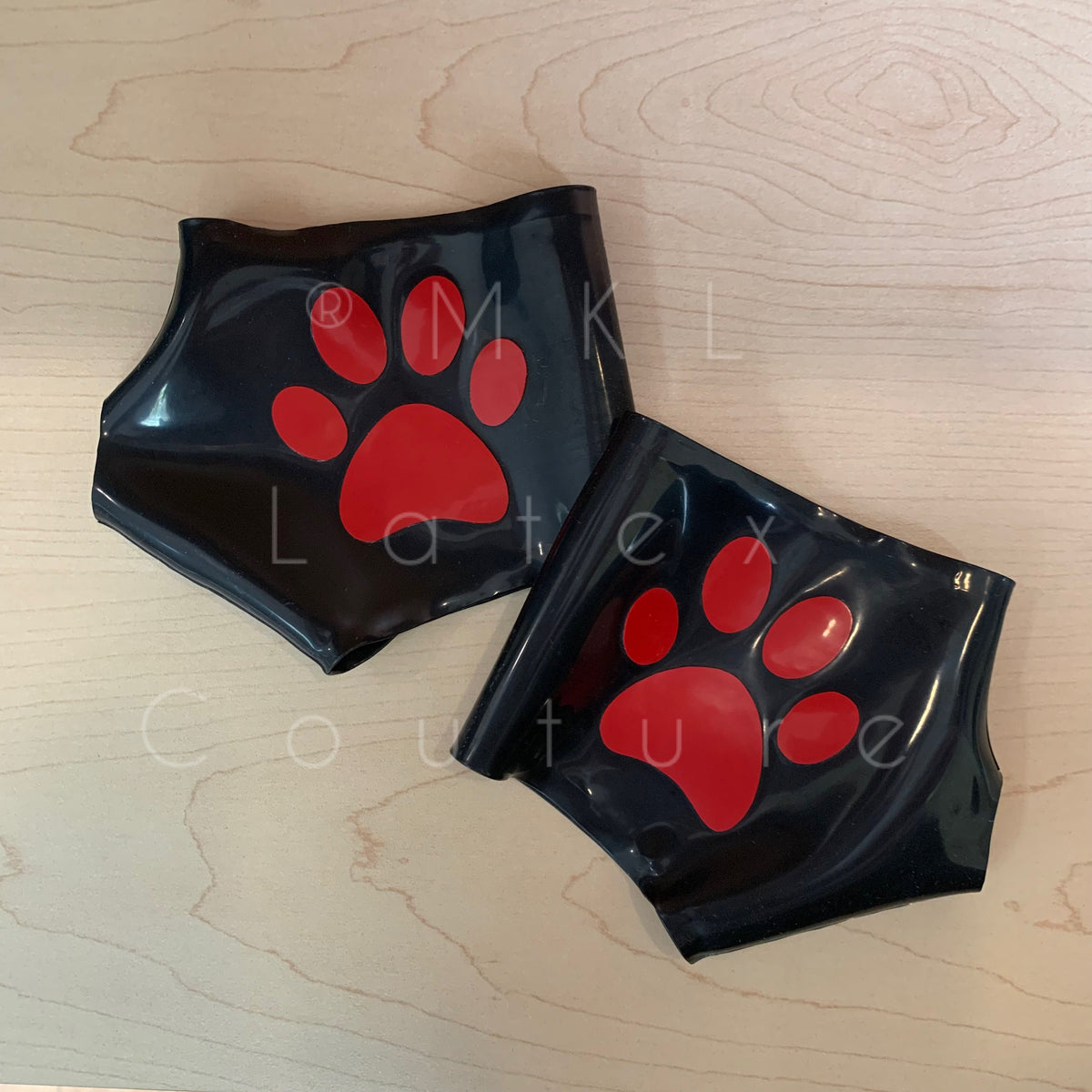 Cat Paws Latex Gauntlets