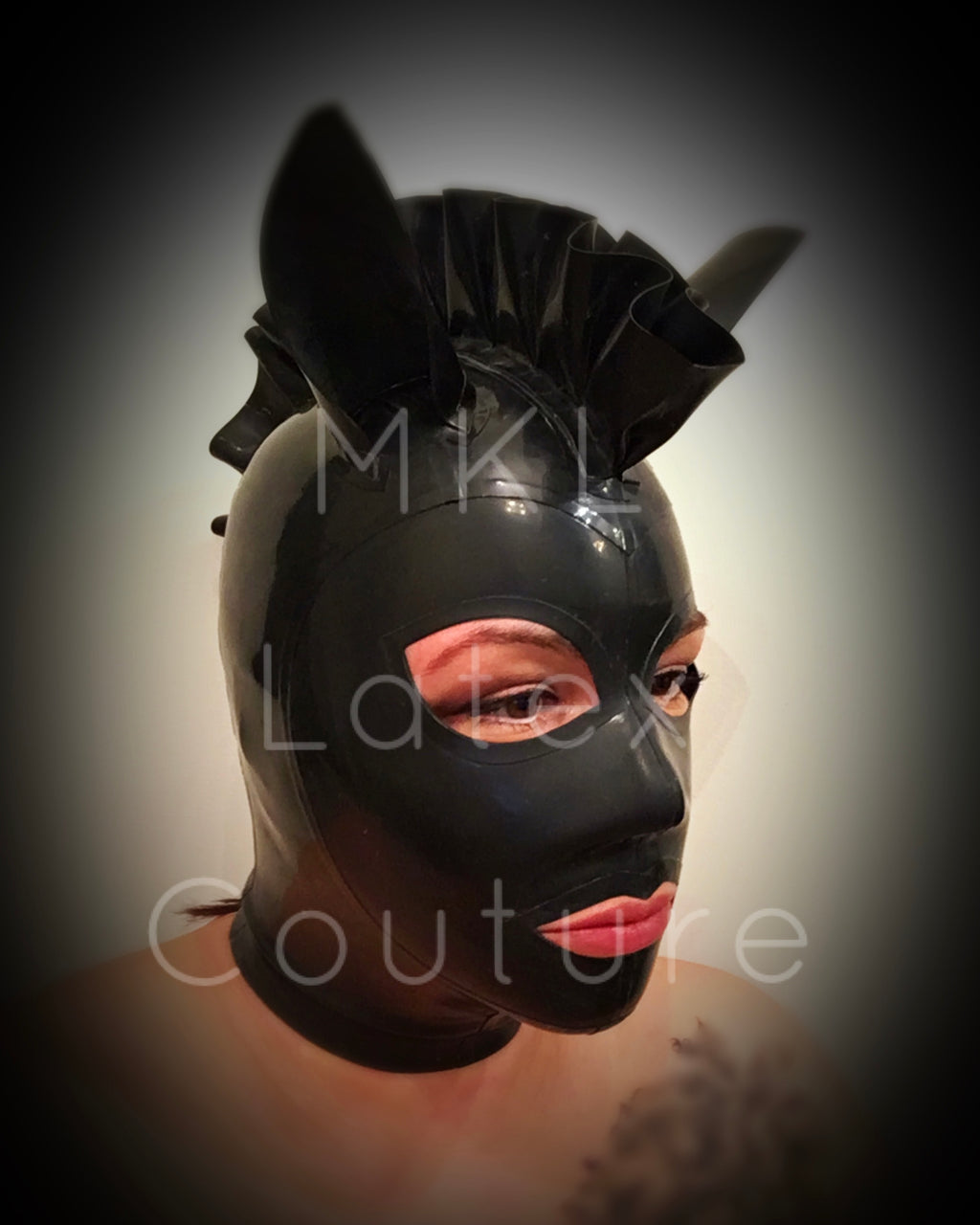 Pony Latex Hood – MKL Latex Couture