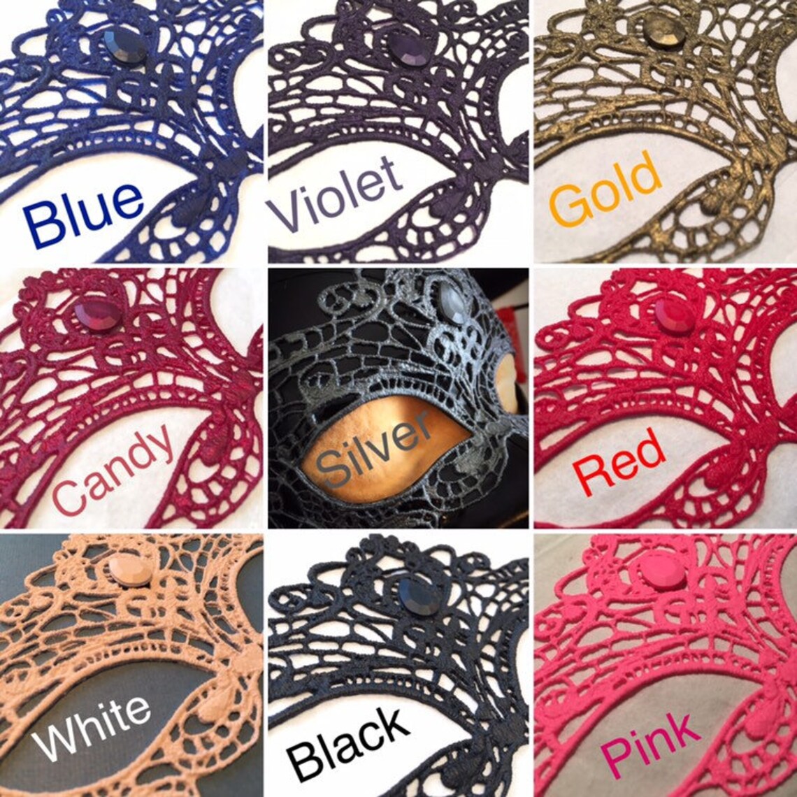 latex lace color chart