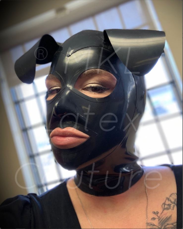 Pup Latex Hood